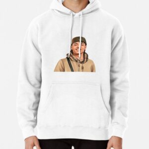 Hand drawn Peso Pluma Pullover Hoodie-Peso Pluma Merch